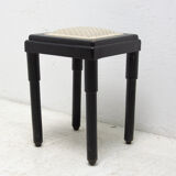 Tabouret rembourré historicisme repose-pieds années 1910, Autriche Hongrie