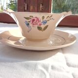 Digoin set of 3 dishes and sauce boat