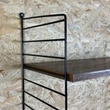 60s 70s oak string shelf module by Kajsa & Nils "Nisse" Strinning Sweden