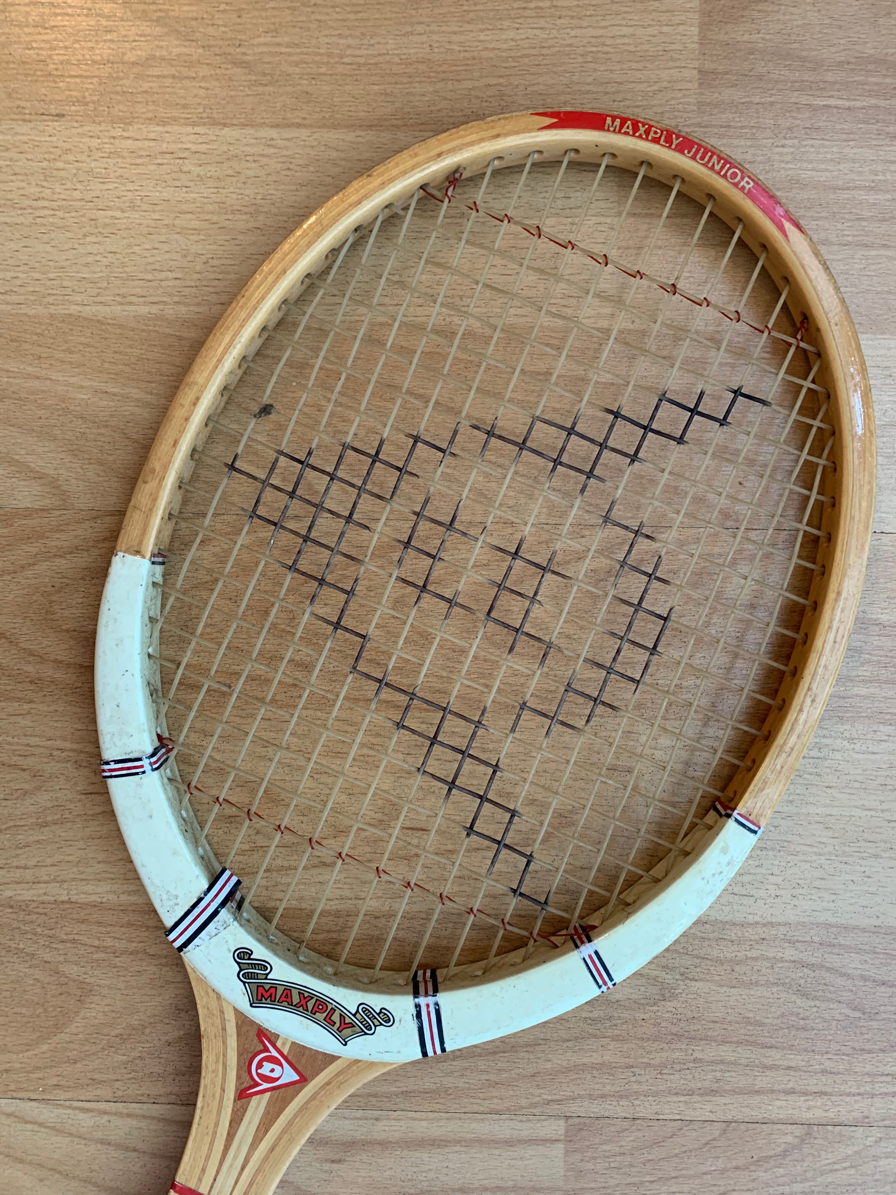 Old Dunlop tennis racket