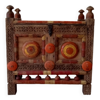 Antique Pakistani chest from the end of the 19th century