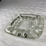 Cendrier carré en verre