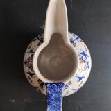 Vintage French hand-painted jug/pitcher
