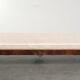 Antique French sofa from the 19th century in Empire style with a silk seat
