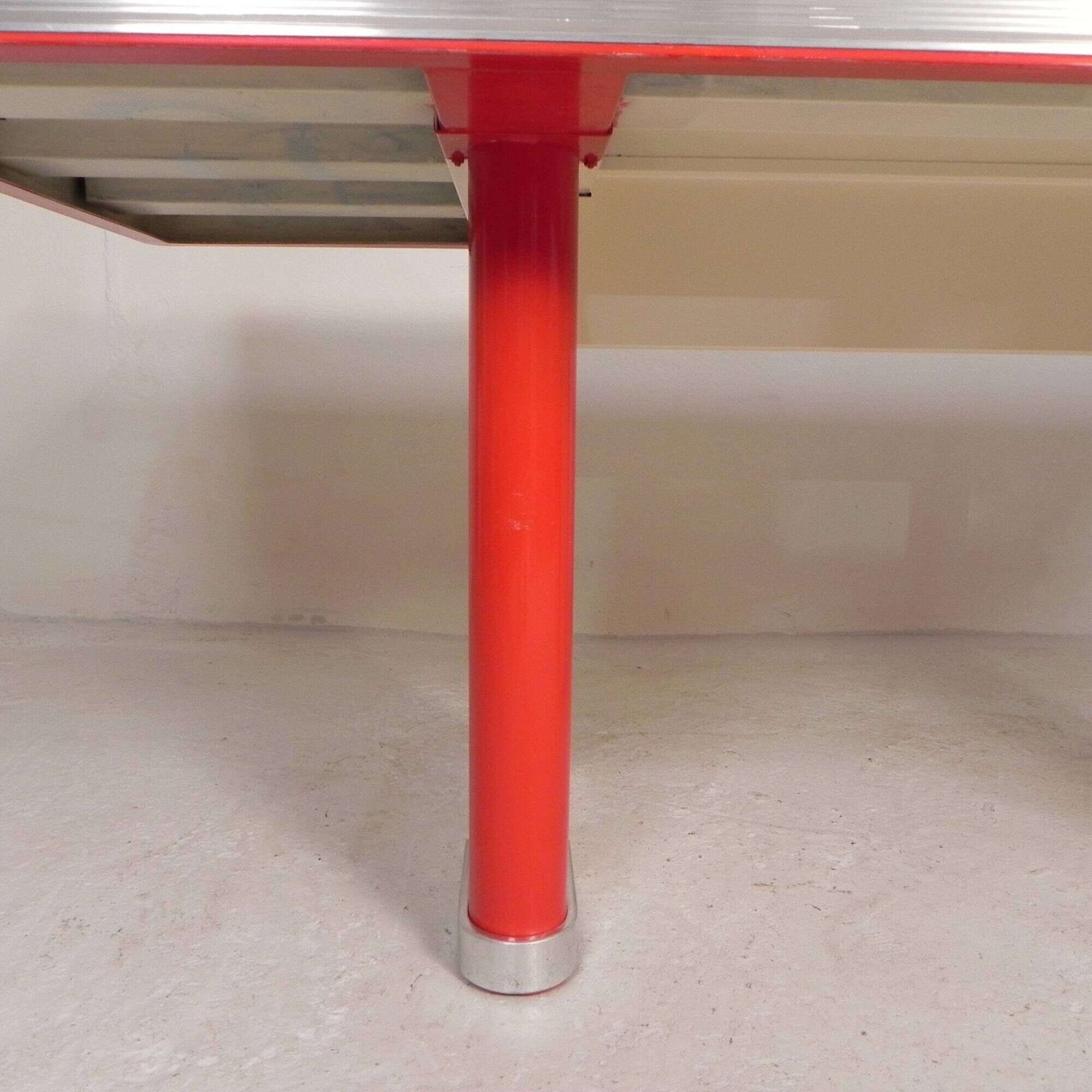 Ahrend Oda dining table desk with aluminium edge, 1950s