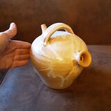 Old stoneware pitcher