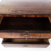 Empire chest of drawers with four drawers of mahogany, 1840s