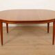Vintage round dining table XXL | Omann Jun No. 55 | Teak | Extendable