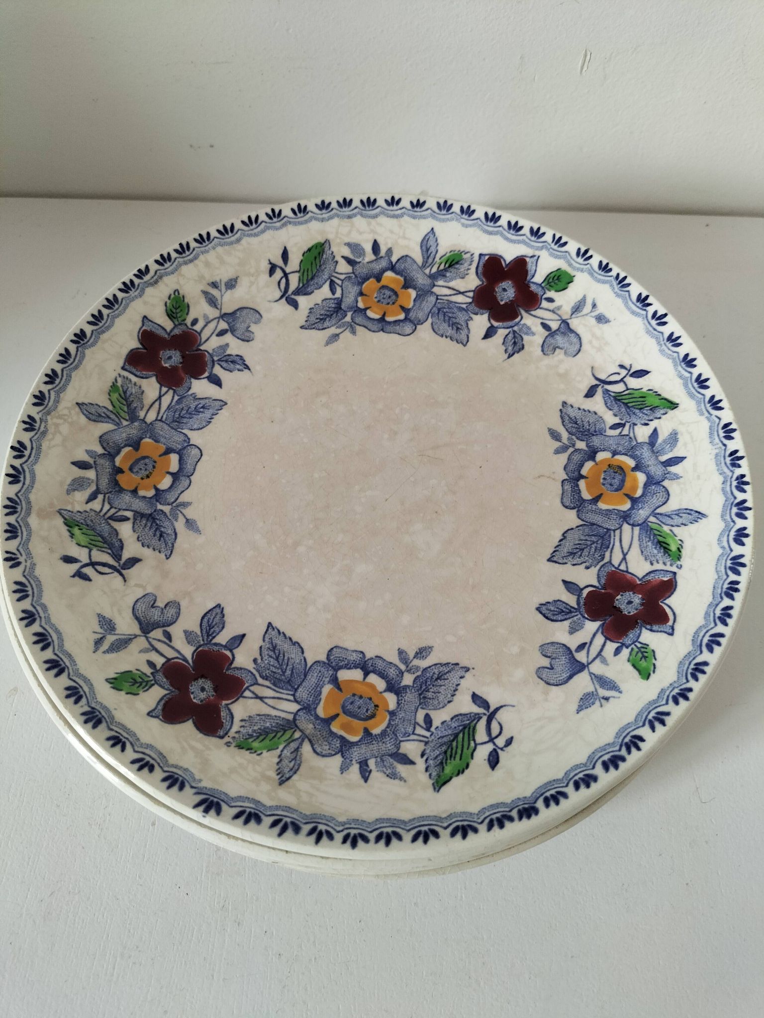 Assiettes Gien France