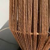 Vintage Danish rope table lamp