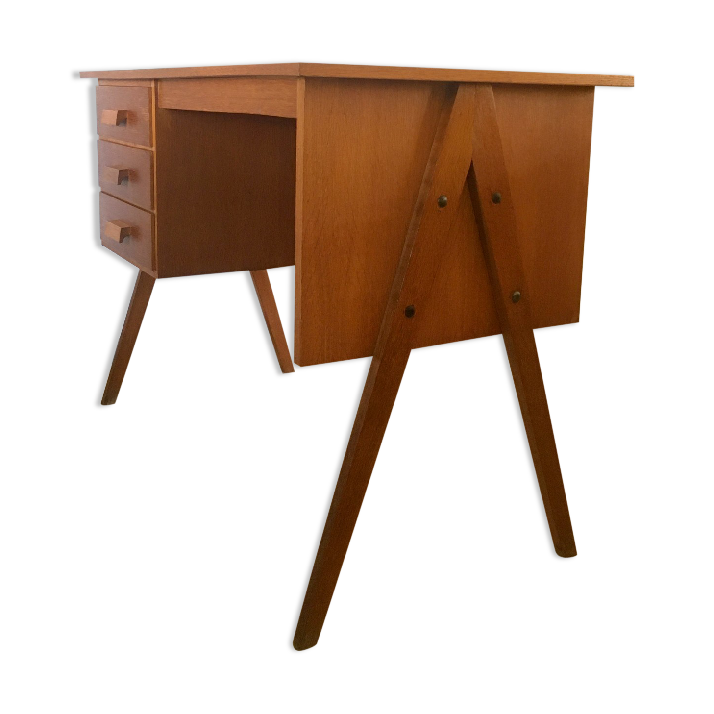 Vintage desk compass feet 1960