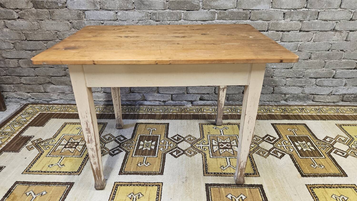 Small vintage farmhouse table