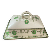 Beurrier en faïence Royal Doulton ancien