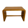 Side table in solid oak