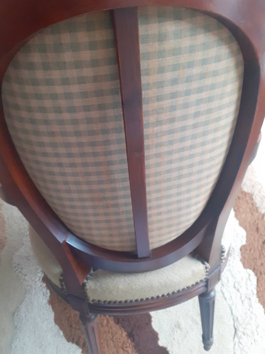 Louis XVI style armchair