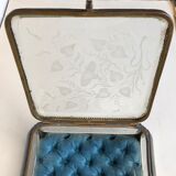 Ancient engraved glass box