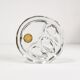 Modernist pipe ashtray, Glasdesign Georgshutte, Germany, 1970s.