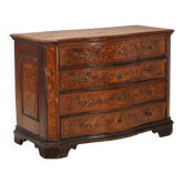 Baroque walnut commode - Lombardy 17th century