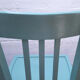 Chaise bistrot vintage années 50 vert mint