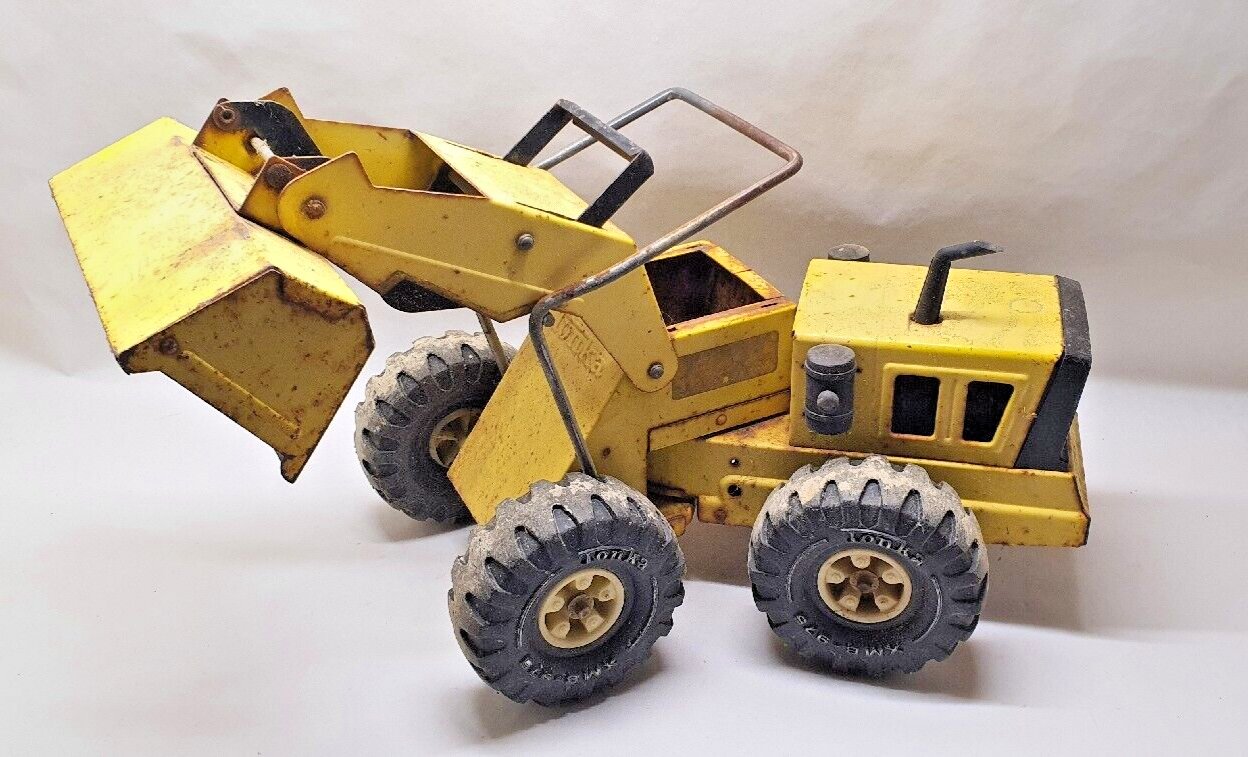 Old front loader truck tonka xmb 975 80s vintage