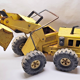 Old front loader truck tonka xmb 975 80s vintage