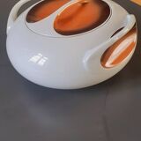 Porcelain soup tureen Space Age Year 70 Royal Manufacture of Limoges