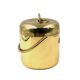 Hollywood regency gold Ice Bucket, Lira Italy ca. 1980s