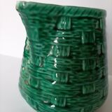 Pichet barbotine vert