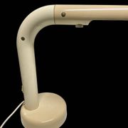 Swedish Off-White Tubular Table Lamp by Anders Pehrson for Ateljé Lyktan, 1970s