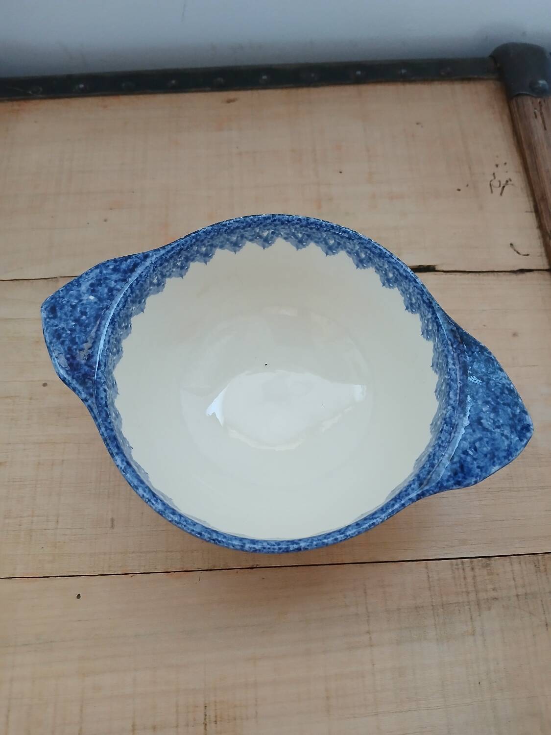 Antique ear bowl