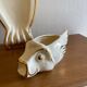 Antique Madgalithe fish set made in France