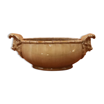 Late 19th - early 20th century glazed earthenware planter - Clément Massier