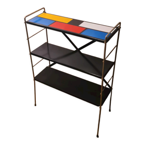 Etagere string style piet mondrian