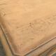 Low vintage rustic fir buffet