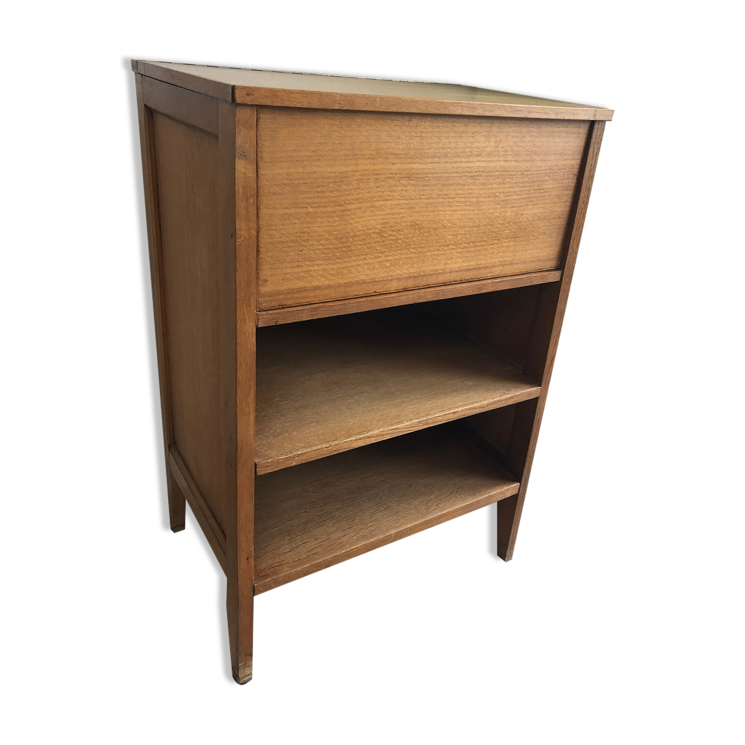 Meuble pour platine et vinyle vintage 1960