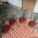 Set of 4 luxury bistro chairs Rodet