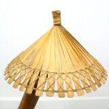 Lampadaire en bambou, années 1950