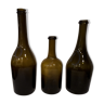 Three bottles with pontil