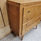 Chest of drawers compass feet