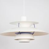 Danish vintage pendant lamp PH 5 by Poul Henningsen, Louis Poulsen, 1958