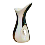 Signed glazed ceramic vase