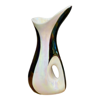 Signed glazed ceramic vase