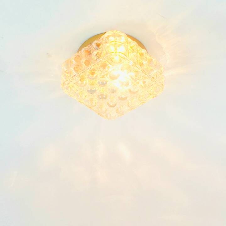 1 of 3 Mid-Century Bubble Glass Wall Lights by H.Tynell for Limburg, 1970s