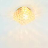 1 of 3 Mid-Century Bubble Glass Wall Lights by H.Tynell for Limburg, 1970s