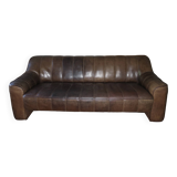 De Sede DS44 3-seater sofa in buffalo leather, Switzerland 1970s