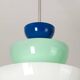 Rare 1980s Memphis style Murano glass chandelier / pendant lamp - Tre