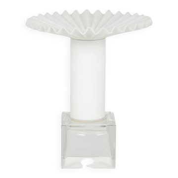 Italian glass vase circa 1980