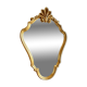 Vintage baroque style gilded mirror