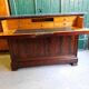 Chest of drawers bahut louis philippe in mahogany gray marble of the nineteenth century