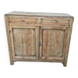 Parisian style natural wood sideboard